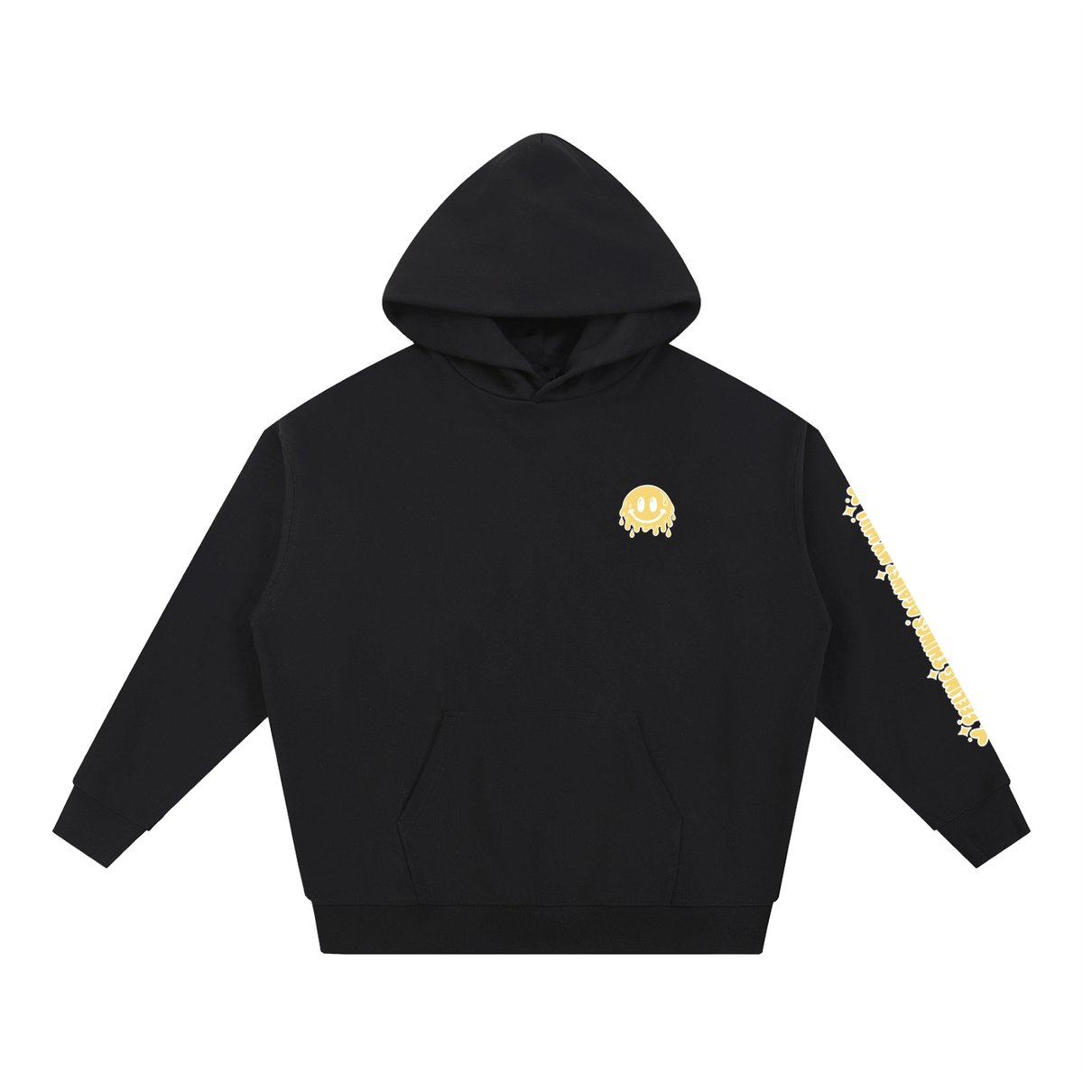 The Human Condition Hoodie — Blackest Black